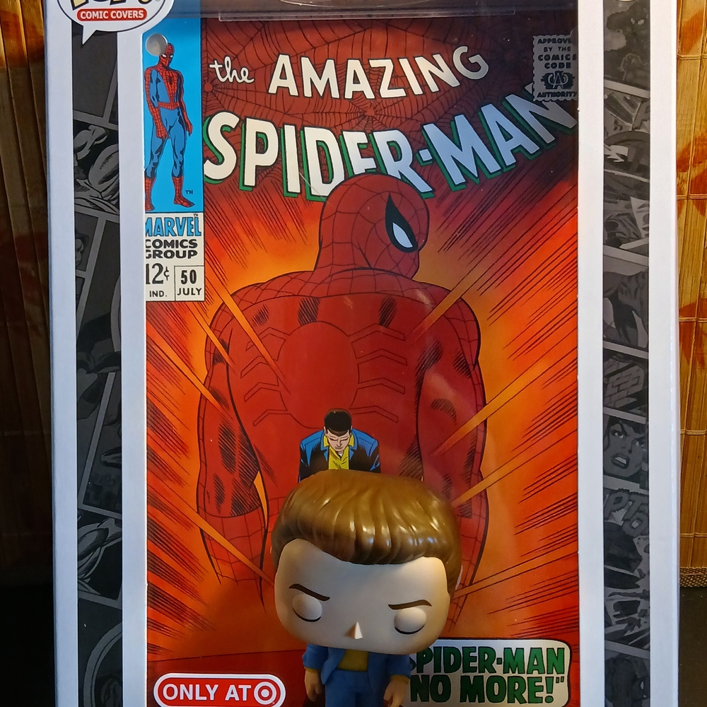 Funko Spider-Man Comic Cover Action Figure - Red and Blue